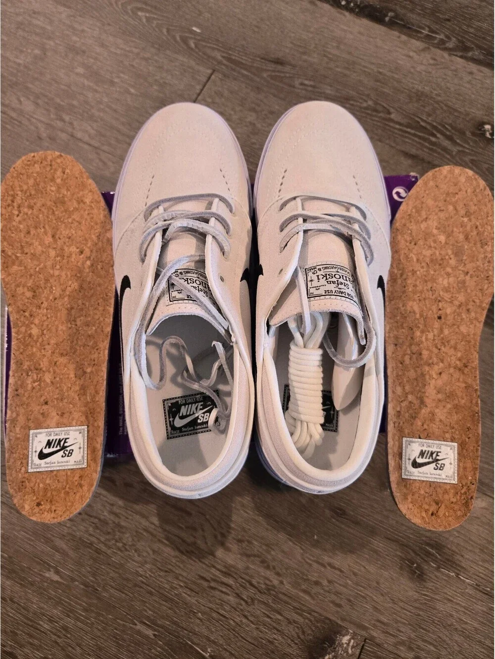 Nike SB Janoski OG+ FD6757-100 Mens 8.5 Womens 10 White New No Lid